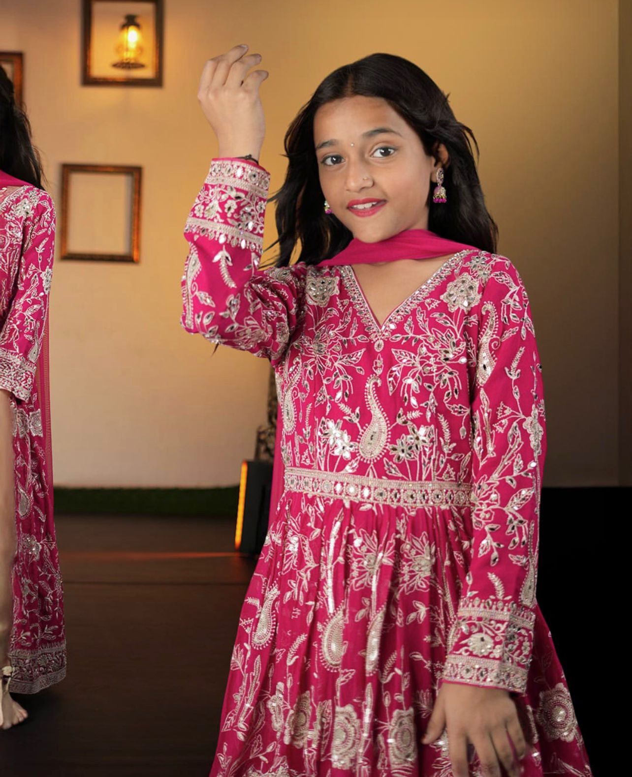 Launching New Collection Beautiful Kids Gown Set OC-206