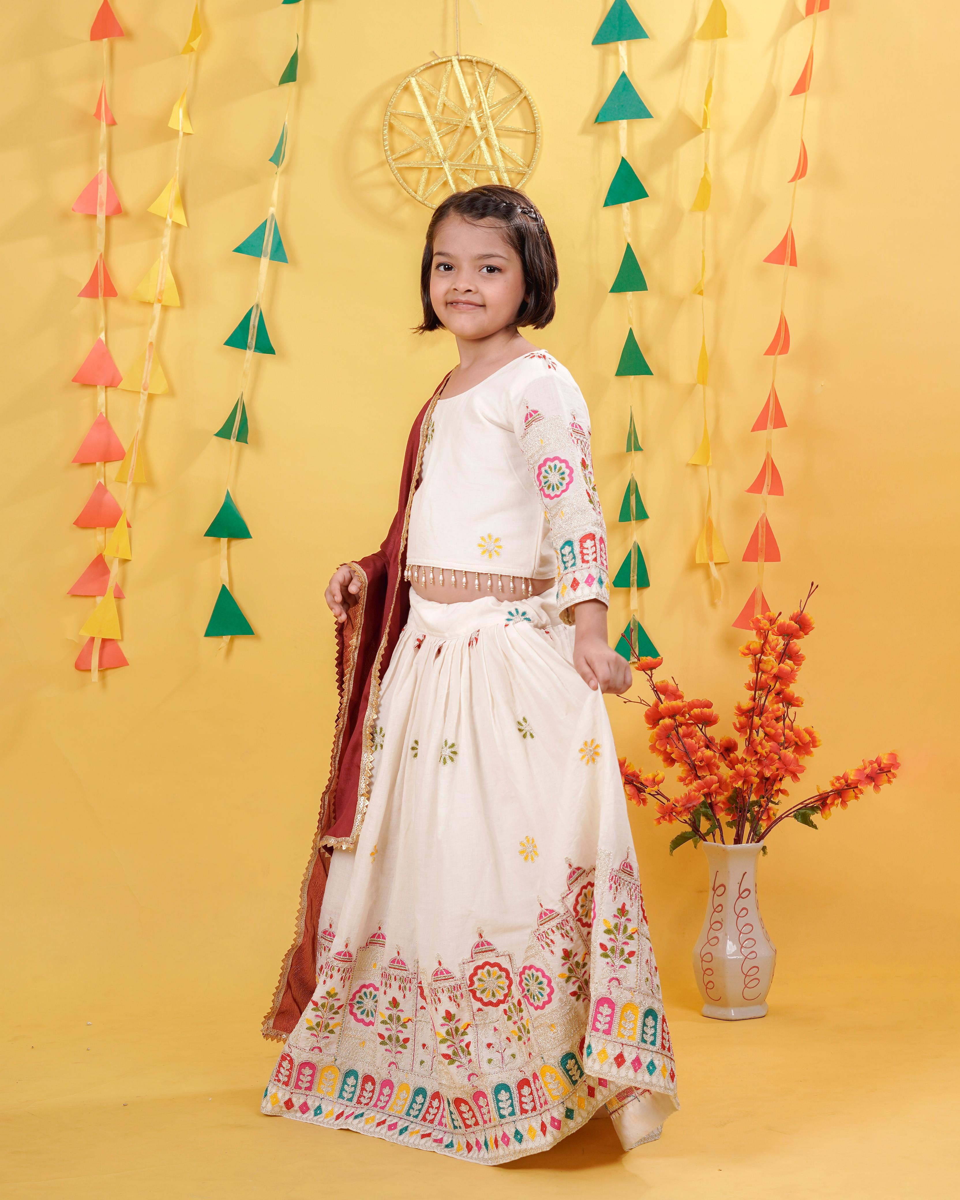 New Festival Lehenga Choli Set Ready To Wear Collection OC-213