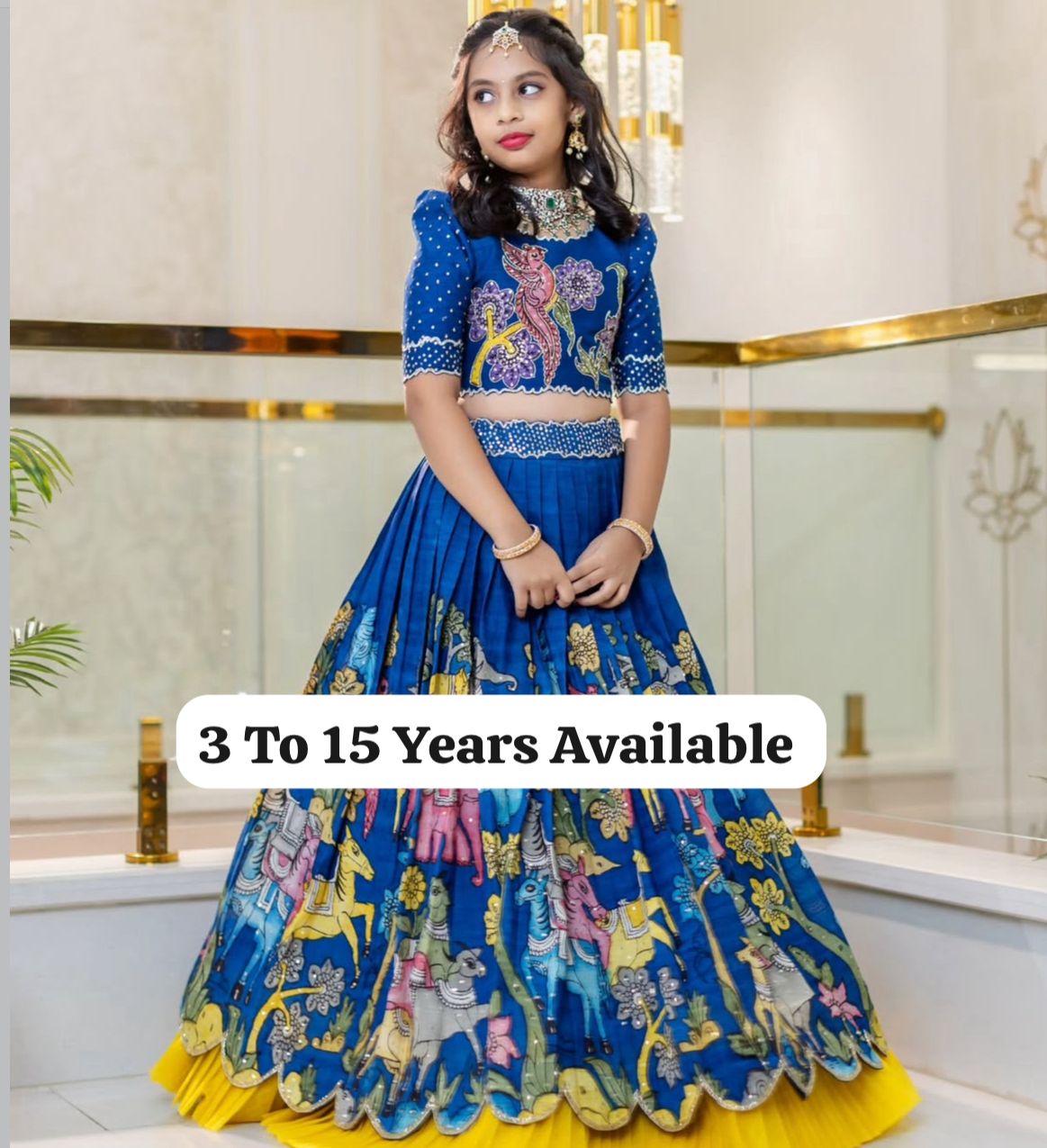 POSITION PRINT EMROIDERY WORK LAHENGA CHOLI SET FULLY STTICHED OC-227