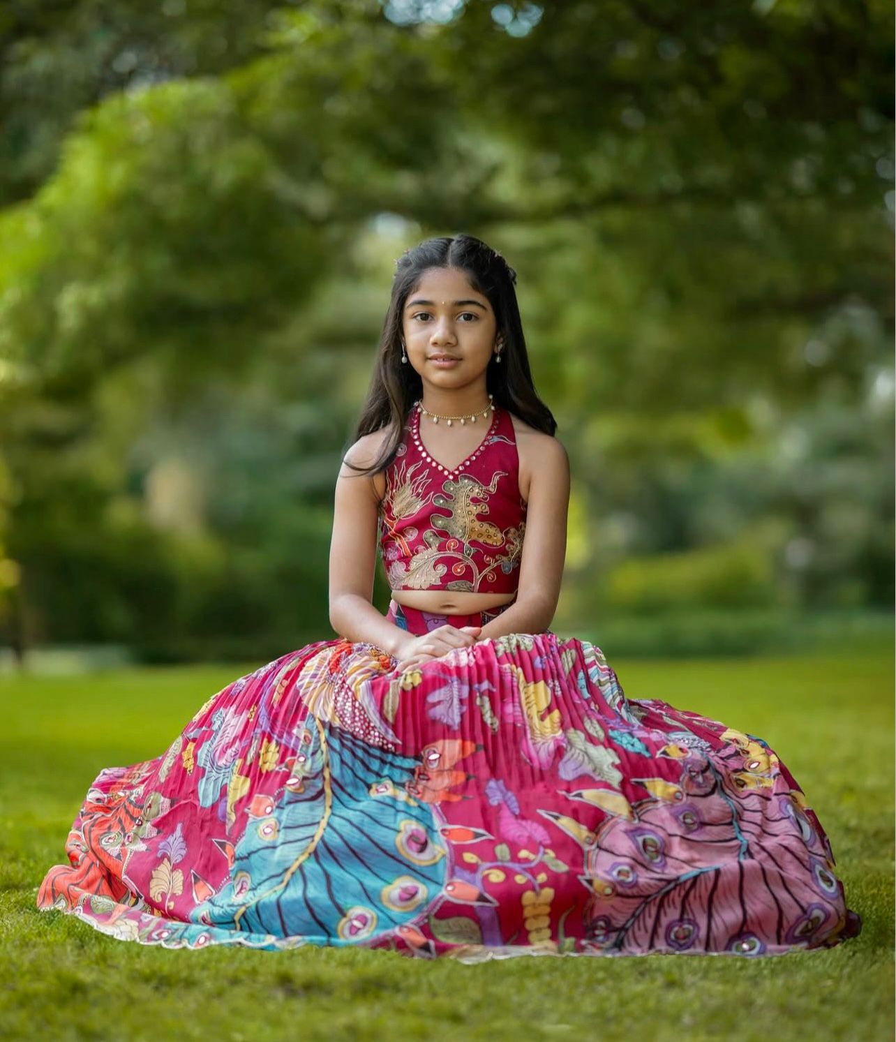 STYLISH LAHENGA CHOLI SET FULLY STTICHED  OC-229