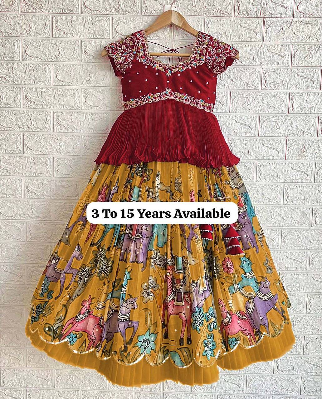 NEW DESIGNER KEDIYA STYLE LAHENGA SET FULLY STTICHED OC-197 Master