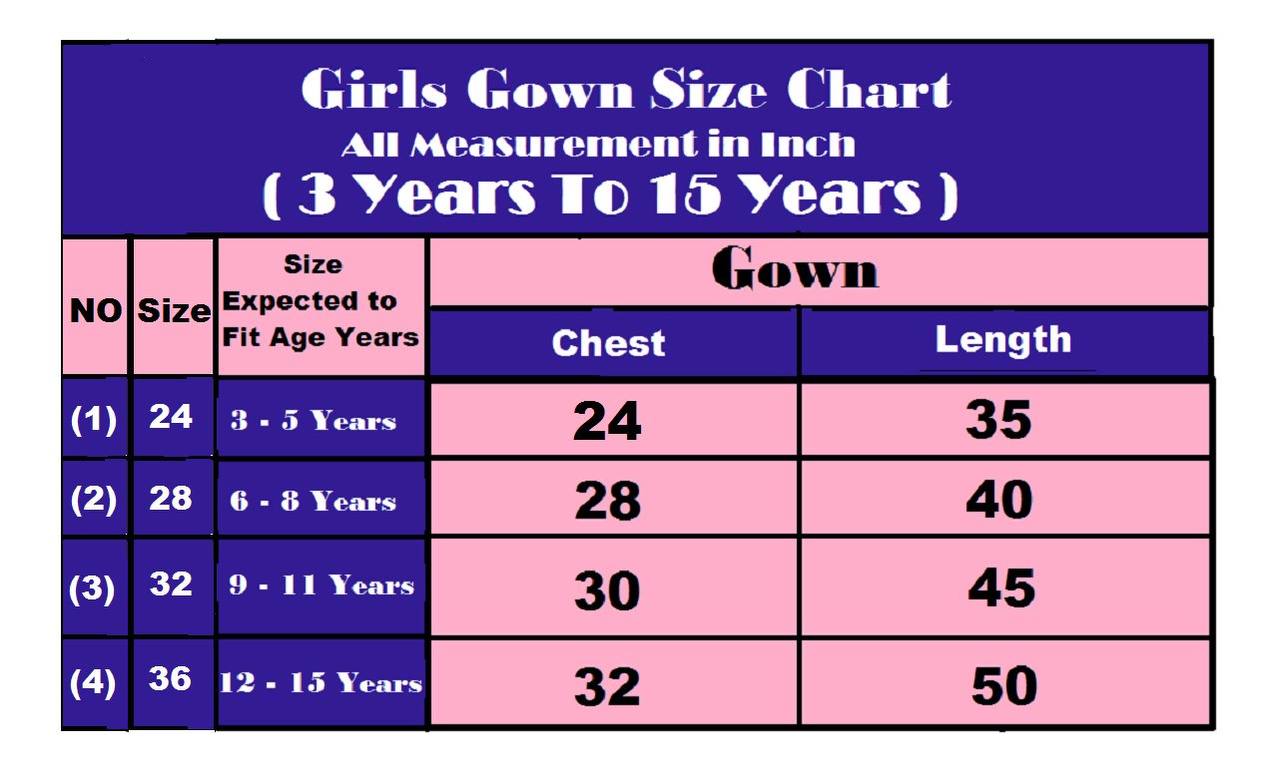 Launching New Collection Beautiful Kids Gown Set OC-191